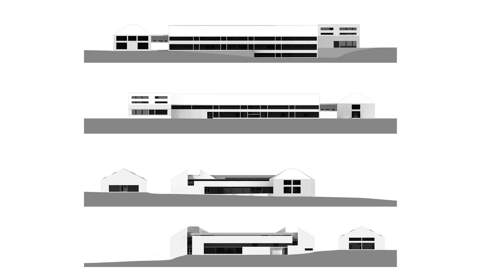 (1, 6, 'Interier_03.jpg', 'NÁVRH ZÁKLADNÍ ŠKOLY', 'Studie vznikla jako soutěžní projekt v mezinárodní dvoukolové soutěži. Návrh postoupil do druhého kola soutěže. V prvním kole bylo odevzdáno 61 návrhů, do kola druhého postoupilo 5. Soubor staveb v sobě zahrnuje též veřejnou a školní knihovnu a mateřskou školku.\n\n<br><br>\nPro budovu nové školy v Psárech a Dolních Jirčanech byl určen pozemek na okraji vsi, ale v blízkosti původního jádra. Na pozemku je vícero omezujících limitů pro stavbu: ochranné pásmo plynovodu a plánovaná stavba silnice napojující se na pražský okruh, územní limity (maximálně 2 nadzemní podlaží, zastavěnípozemku z 25%, což je z 16 049 m2 ‐ 4012m2.)\n\n<br><br>\nObjem a prostorový archetyp školy v kontextu vesnice pokládáme za ekvivalent středověkého kláštera, který vesnici není cizí. Stejně jako škola byl klášter centrem vzdělanosti, místem, kde se opisovaly knihy. Nová škola v Psárech dominuje vesnici objemově, má být centrem společenského života obce, nejdůležitějším objektem Psár a Dolních Jirčan.\n\n<br><br>\nHledaným archetypem se proto stala kompaktní hmota ‐čtyřkřídlé prostorové uspořádání s vnitřním dvorem. Toto původně jen klášterní schéma převzaté středověkými školami a univerzitami (Karolinum, CollegiumJagelonicum v Krakově, Oxford, Bologna…), je s malými úpravami zrecyklováno a soudobě interpretováno.', 'AS', 'Helena Sosnová (Suchá), Vojtěch Sosna', 'Psáry u Prahy', '2014', 'Architektonická soutěž', 'Odměna')