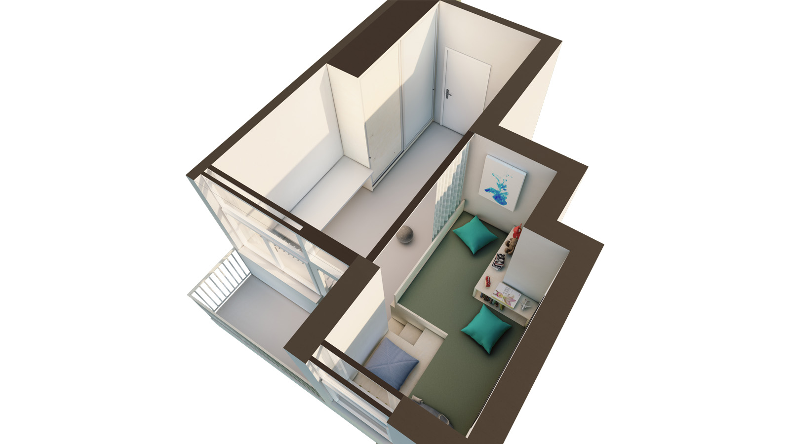 (13, 6, 'Pudorys.jpg', 'Dětský pokojíček', 'Tvarově složitý a nepravidelně členěný bývalý pokoj pro služku ve starší pražské zástavbě chtěla mladá rodina upravit na pokojíček pro dvě malé děti. Navržený společný prostor je rozdělen na spací koutek s úložným prostorem a obdélníkový prostor, který je snadno zařiditelný a do budoucna variabilní.  Spací koutek lze jednoduše oddělit zatažitelnou zástěnou na dvě části se zachováním optického i světelného soukromí. S pomocí jednoduché dřevěné konstrukce, opláštěné březovou překližkou se docílilo i dostatečného úložního prostoru.', 'I', 'Helena Sosnová', 'Praha', '2025', 'Realizace', None)