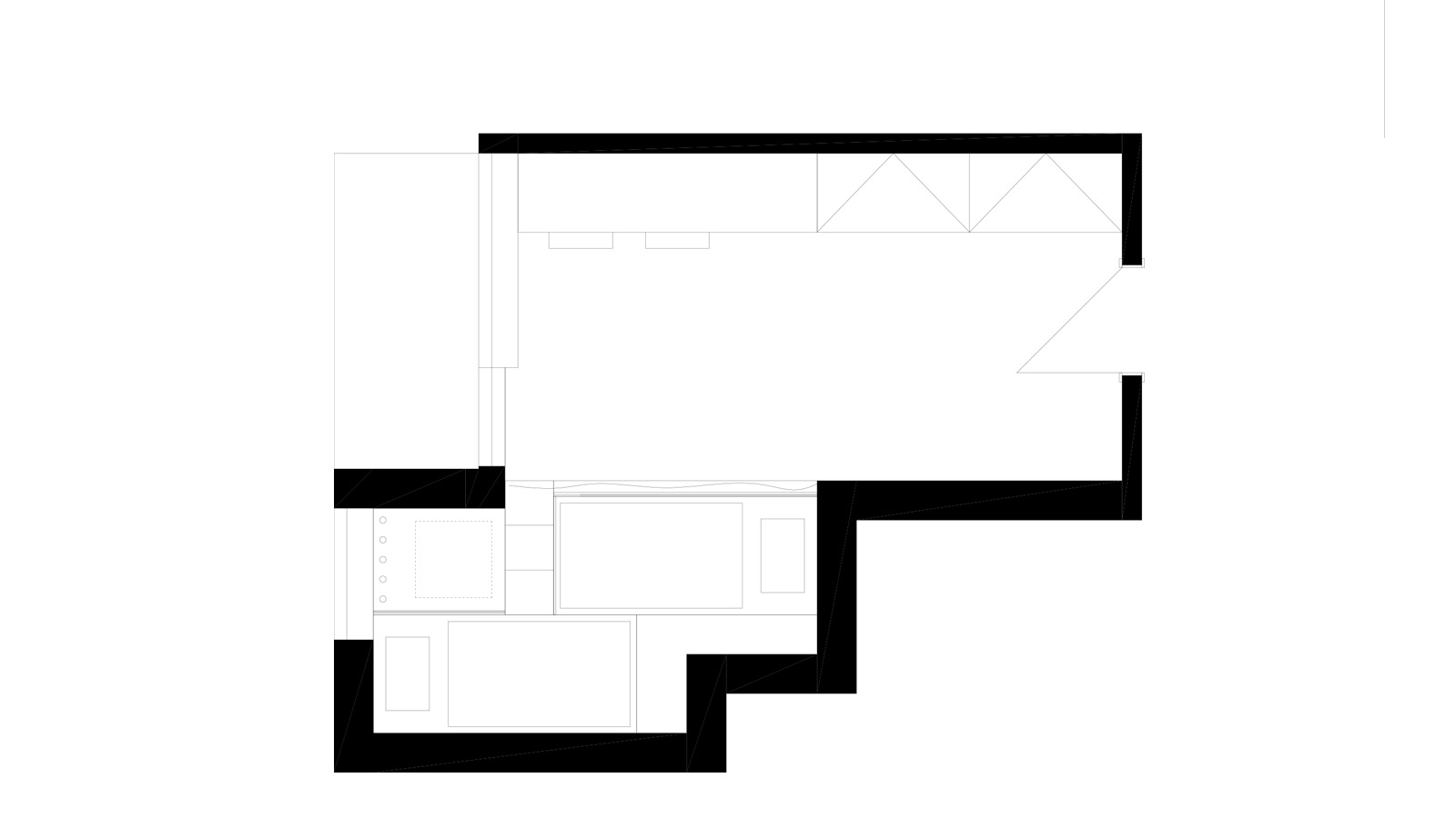 (13, 6, 'Pudorys.jpg', 'Dětský pokojíček', 'Tvarově složitý a nepravidelně členěný bývalý pokoj pro služku ve starší pražské zástavbě chtěla mladá rodina upravit na pokojíček pro dvě malé děti. Navržený společný prostor je rozdělen na spací koutek s úložným prostorem a obdélníkový prostor, který je snadno zařiditelný a do budoucna variabilní.  Spací koutek lze jednoduše oddělit zatažitelnou zástěnou na dvě části se zachováním optického i světelného soukromí. S pomocí jednoduché dřevěné konstrukce, opláštěné březovou překližkou se docílilo i dostatečného úložního prostoru.', 'I', 'Helena Sosnová', 'Praha', '2025', 'Realizace', None)
