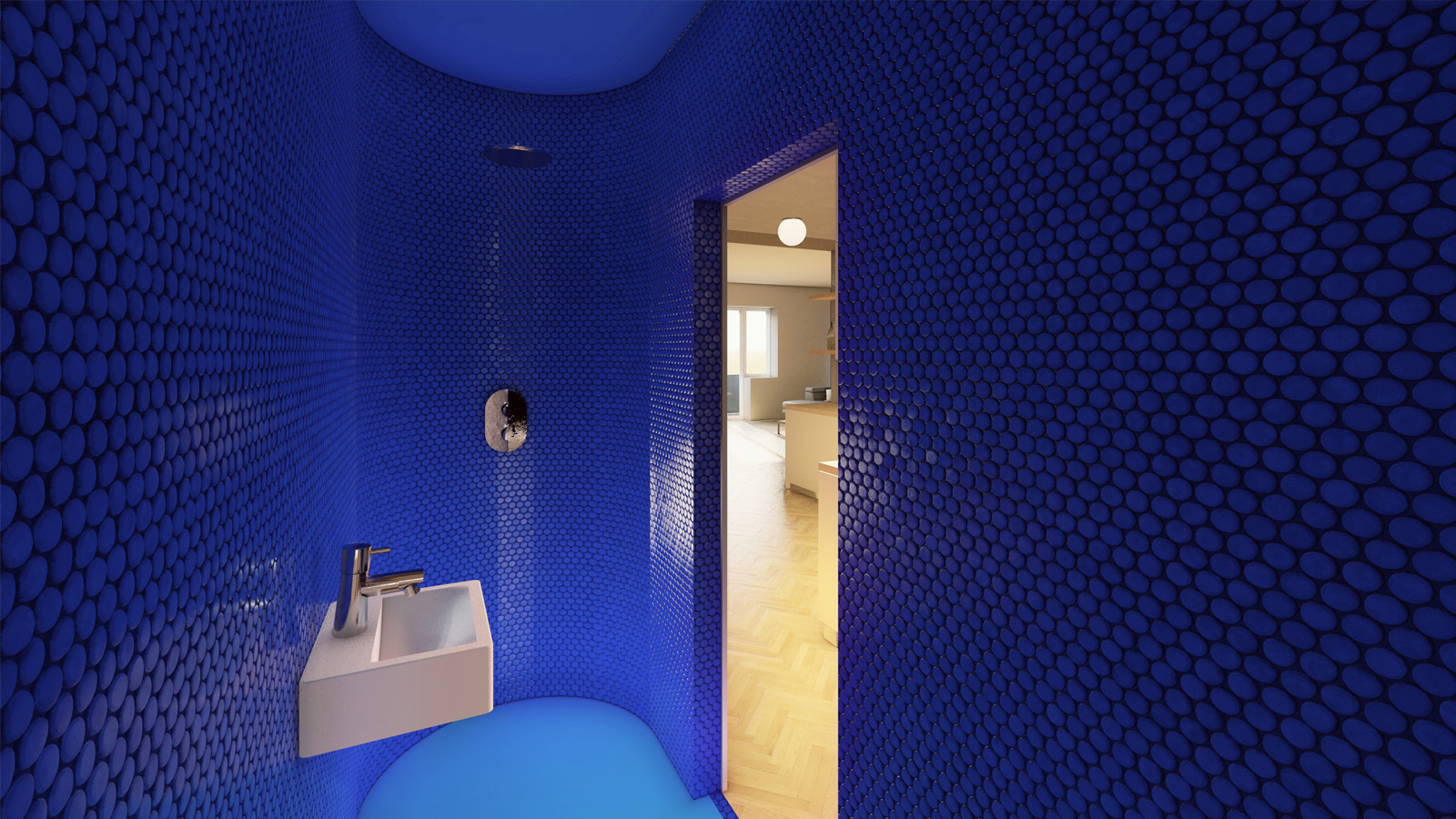 (15, 6, 'Pudorys_01.jpg', 'Přestavba bytu', 'Zadáním návrhu byla rekonstrukce bytu v žádané pražské čtvrti. Byt z 30. let minulého století měl velkou výhodu ve svém nosném systému. Železobetonový skeletový systém umožňoval odstranit stávající příčky a dispozici uzpůsobit potřebám 21. století. Základem návrhu se stal požadavek na snadnou proměnu bytu z velkorysého 2kk na 3kk, pro potřeby budoucí rodiny. Orientace bytu sever/jih, pozice oken a rozložení obytných a ložnicových prostor definovala rozložení celého bytu. Zbylé prostory byly věnovány zázemí bytu. Veškeré zázemí je rámováno mezi betonové průvlaky a sloupy a je barevně tónováno do šedých odstínů, tak aby vyniklo umění a osobní předměty majitele. Původní kvalitní prvky, jako jsou dveře, kování a parkety byly znovu použity, tak aby nezmizela historická stopa architektury 30. let. Barevná střídmost interiéru byla narušena výraznými barvami v zázemí bytu.', 'A', 'Helena Sosnová', 'Praha', '2025', 'Architektonická studie', None)