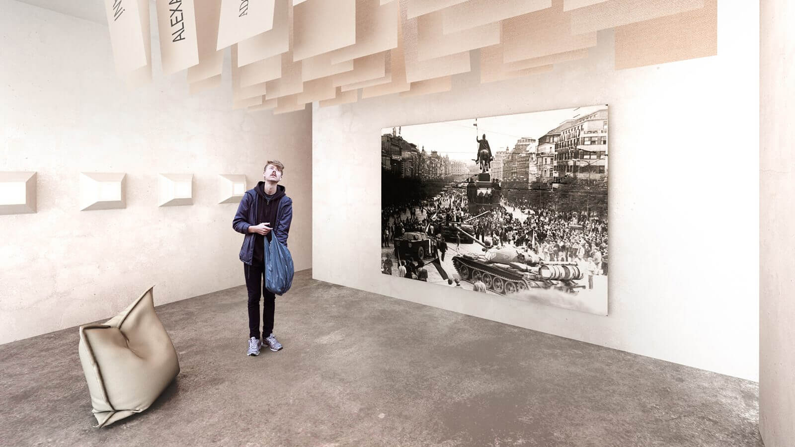 (4, 6, 'Nadhled.jpg', 'Památník Jana Palacha', 'Památník je členěn na expoziční část v novostavbě pavilonu a přednáškový sál v původním objektu. Architektura nového pavilonu je zvenčí nenápadná, působí jen jako ohradní zeď k domu. Architektonická forma památníku je minimalistická, téměř abstraktní. To památník zvýrazní. Význam místa podtrhuje i vertikála stožáru na vlajku. Expoziční část je postavena na výtvarných kontrastech vyvolávajících emoční zážitky. Zahrada je pojata jako odpočinkové a meditativní místo.\n\n<br><br>\nPamátník je členěn na dvě části: dům Jana Palacha, který je přeměněn na přednáškový – shromažďovací prostor – a nový výstavní pavilon. Vstup do objektu je umístěn do provozně nejlepšího místa – do prostoru mezi tyto dva objekty. Vstupní halou je možné prohlédnout až do zahrady.', 'AS', 'Helena Sosnová (Suchá), Vojtěch Sosna', 'Všetaty', '2016', 'Architektonická soutěž', None)